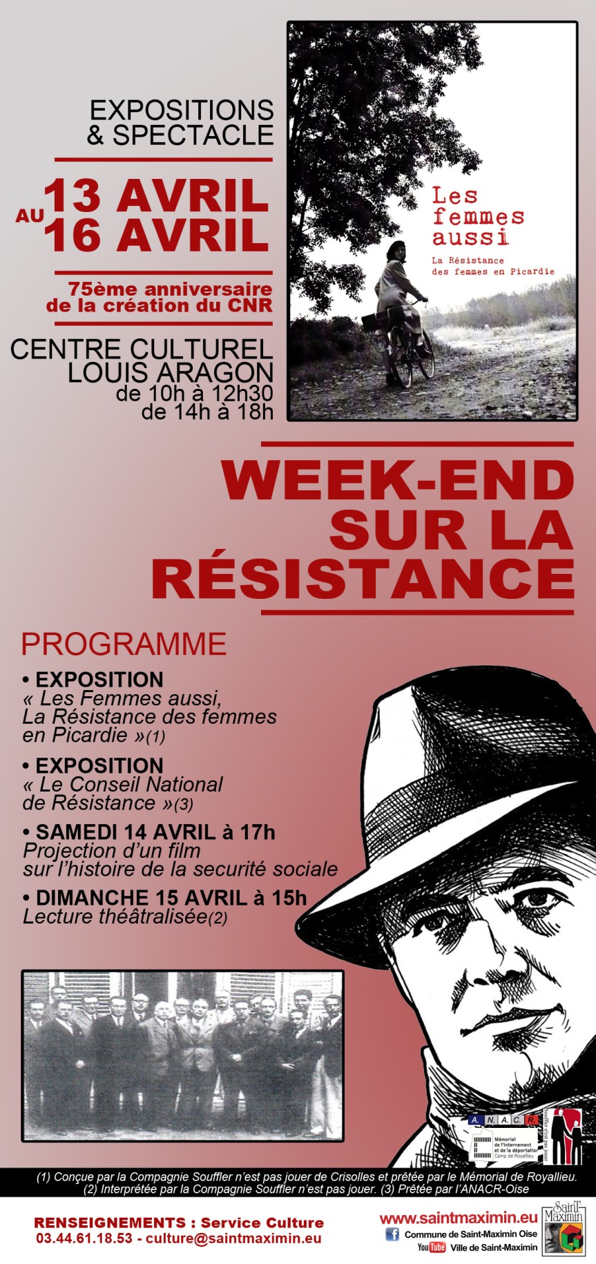 SAINT MAXIMIN Flyer programme WEEK-END Résistance last version