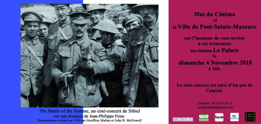 Invitation the battle of the somme dernière retouche