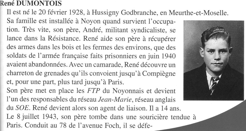 DUMONTOIS René Page N°1-R