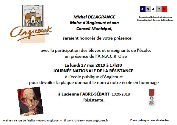 Invitation-Mme FABRE Mairie27mai2019